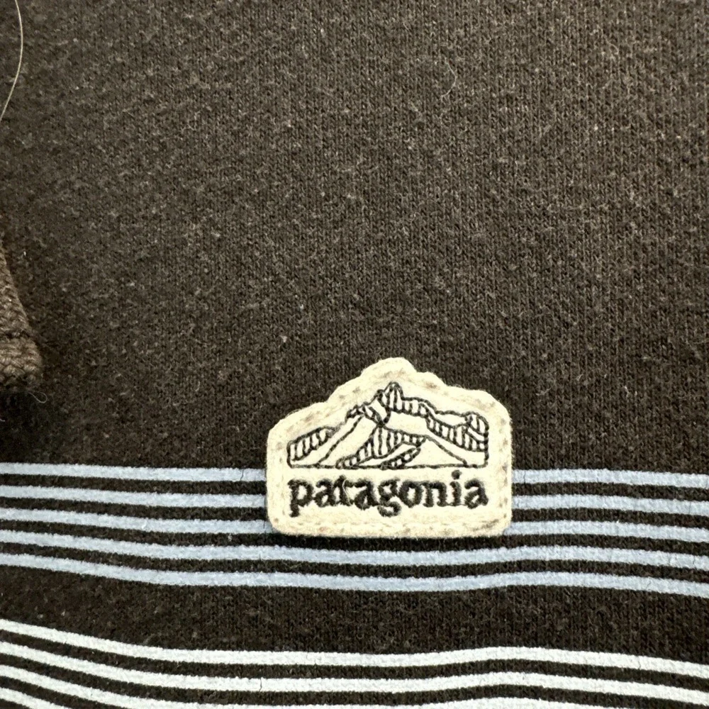 Patagonia Line Logo Ridge Stripe Uprisal‎ Hoodie Sweatshirt Mens S Women's M